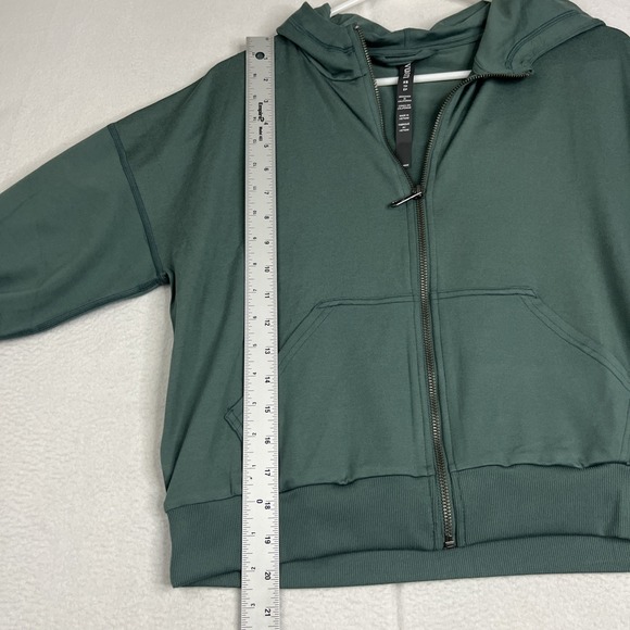 Vuori Women's Halo Modern Full-Zip Hoodie - XS Bluegrass Heather VW2064 NWT - Picture 6 of 7